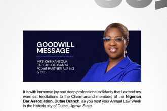 NBA Dutse Branch Set for Law Week 2025: Mrs. Oyinkansola Badejo-Okusanya Urges Lawyers to Champion Justice Through Ethical Advocacy