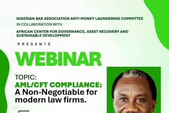 NBA Anti-Money Laundering Committee to Host Webinar on Compliance for Law Firms
