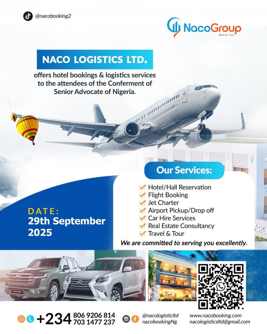 NACO Logistics Limited Set to Provide Premium Support Services at 2025 SAN Conferment