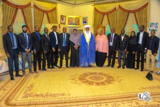 THE LEADERSHIP OF THE CALIPHATE BAR PAYS APPRECIATION VISIT TO HIS EMINENCE, THE SULTAN OF SOKOTO