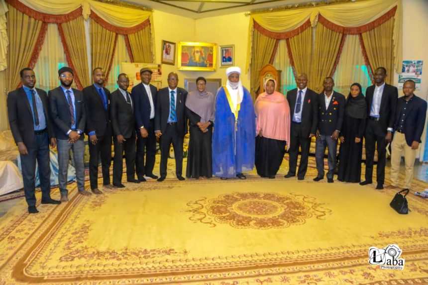 THE LEADERSHIP OF THE CALIPHATE BAR PAYS APPRECIATION VISIT TO HIS EMINENCE, THE SULTAN OF SOKOTO