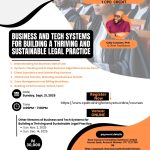 Lawyers Set to Benefit from CPD-Certified Training on Business & Tech Systems for Legal Practice