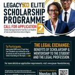 JOHNNY AGIM, SAN FOUNDATION SCHOLARSHIP OPPORTUNITY FOR THE NIGERIAN LAW SCHOOL BAR PART II 2025/2026 SESSION