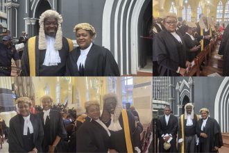 Moments from the 2025/2026 New Legal Year Thanksgiving Service at the Cathedral Church of Christ, Marina, Lagos