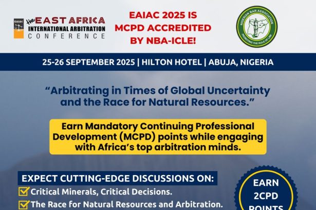 NBA–ICLE Partners with EAIAC 2025: Nigerian Lawyers to Earn 2 CPD Points