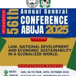 Nigerian Association of Law Teachers (NALT) Announces 56th National Conference in Abuja