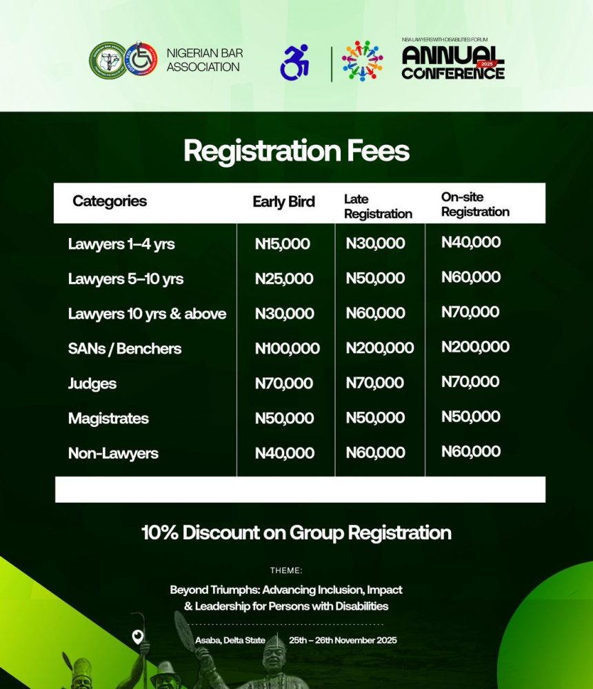 NBA Lawyers With Disabilities Forum (LWDF) Annual Conference 2025
