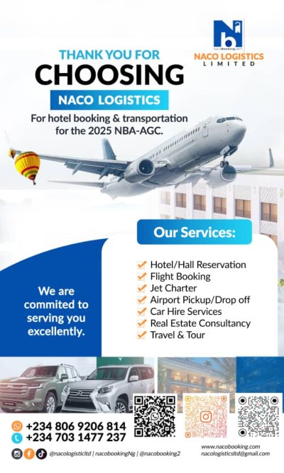 NACO Logistics Responds to Allegations Over NBA Conference Accommodation