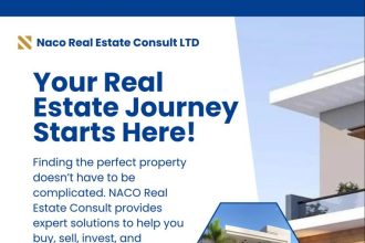 Smart Real Estate Investments Begin with NACO Real Estate Consult Ltd