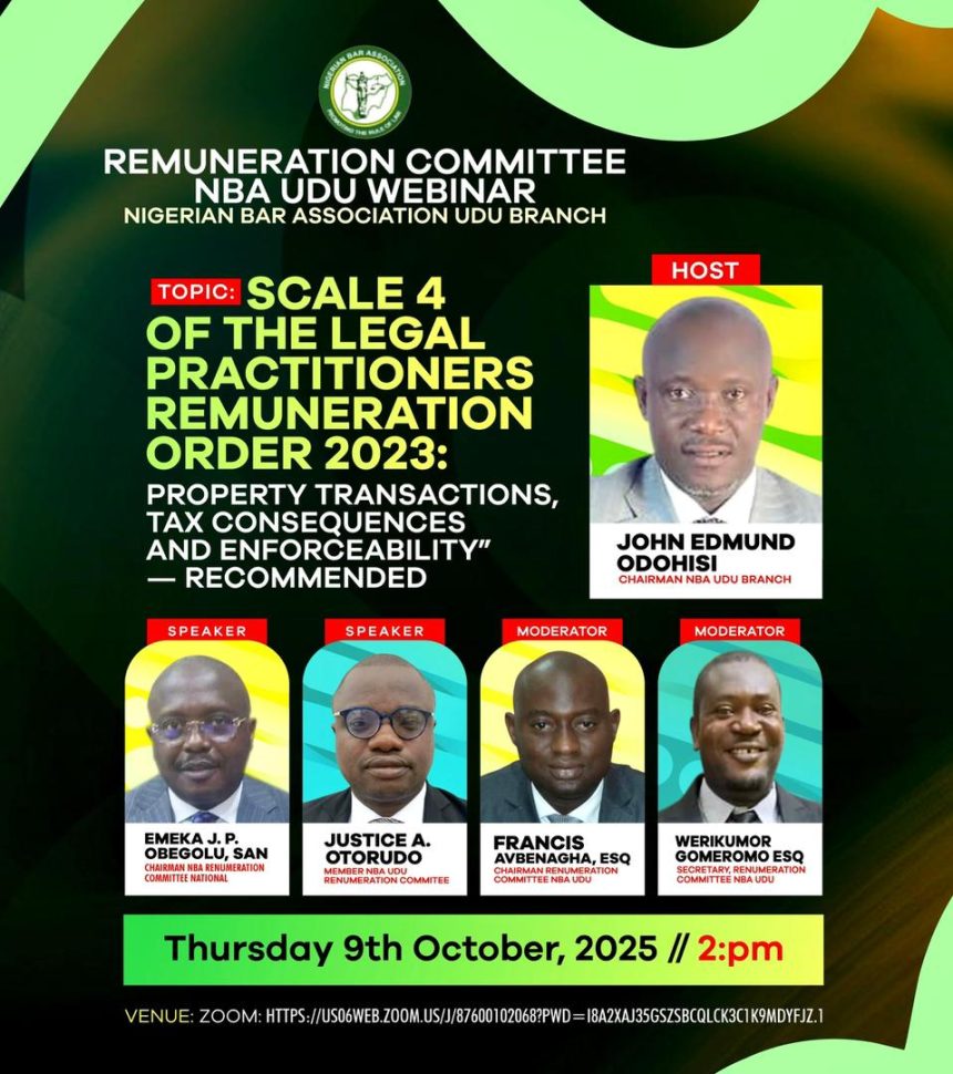 Chief Emeka Obegolu, SAN, Advocates Transformation from Welfare to Well-being for Lawyers at NBA Udu Webinar