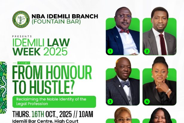 NBA Idemili Branch Set to Host 2025 Law Week