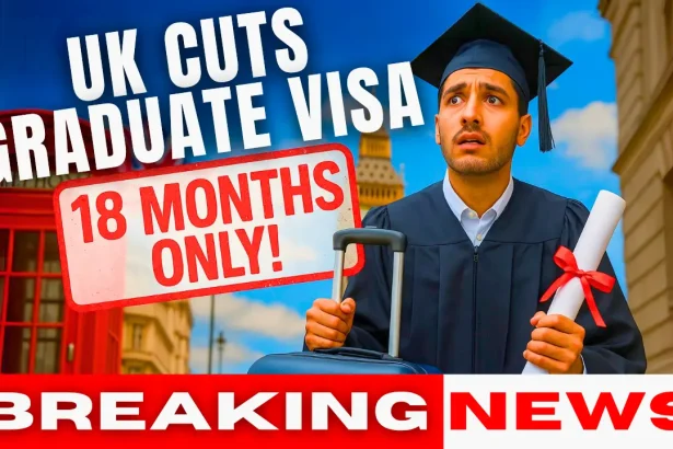 UK Government Cuts Post-Study Work Period for Foreign Students to 18 Months