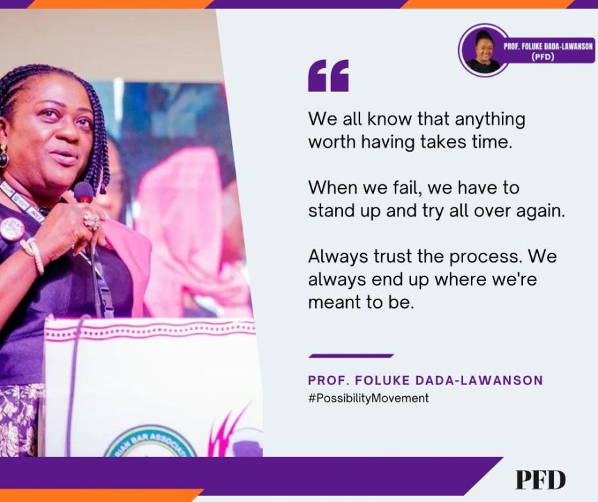 Professor Foluke Dada-Lawanson