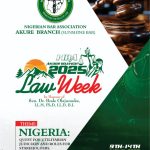 GOODWILL MESSAGE FROM PRECIOUS OVUEDE-PELA TO THE NIGERIAN BAR ASSOCIATION, AKURE