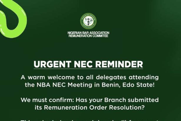 NBA Benin Hosts NEC Delegates: A Timely Nudge on Branch Resolution Compliance