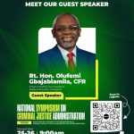 NSCJA 2025: Rt. Hon. Femi Gbajabiamila, CFR Set to Deliver Landmark Keynote as ACJA Marks 10 Years