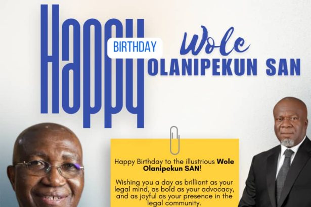 Chief Wole Olanipekun, SAN!