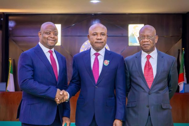 Governor Mbah Swears In Two New Commissioners