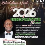 Okey Leo Ohagba New Year message to Nigerian lawyers 2026