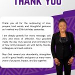 Prof Foluke Dada-Lawanson's 60th birthday