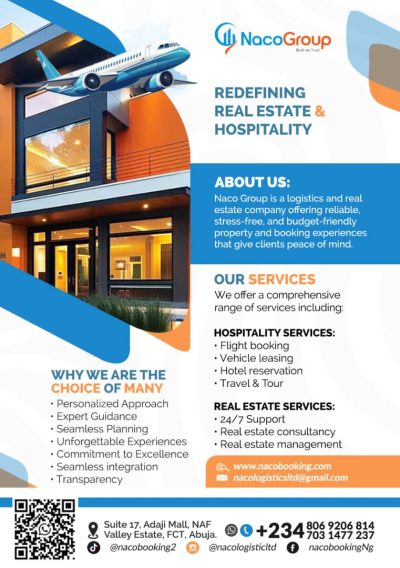 NACO LOGISTICS LTD TRANSITIONS TO NACO TRAVELS & TOURS LIMITED FROM JANUARY 2026