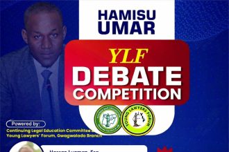 Dignus Chambers: NBA Gwagwalada Branch Launches Maiden Hamisu Umar (Khamis) Young Lawyers Debate Competition