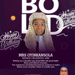 NBA Sokoto Branch Felicitates with Mrs. Oyinkansola Badejo-Okunsanya, SAN, on Her Birthday