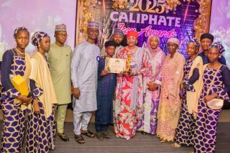 Caliphate Bar Chair, Rashidat Mohammed, Esq., Bags Outstanding Leadership Award