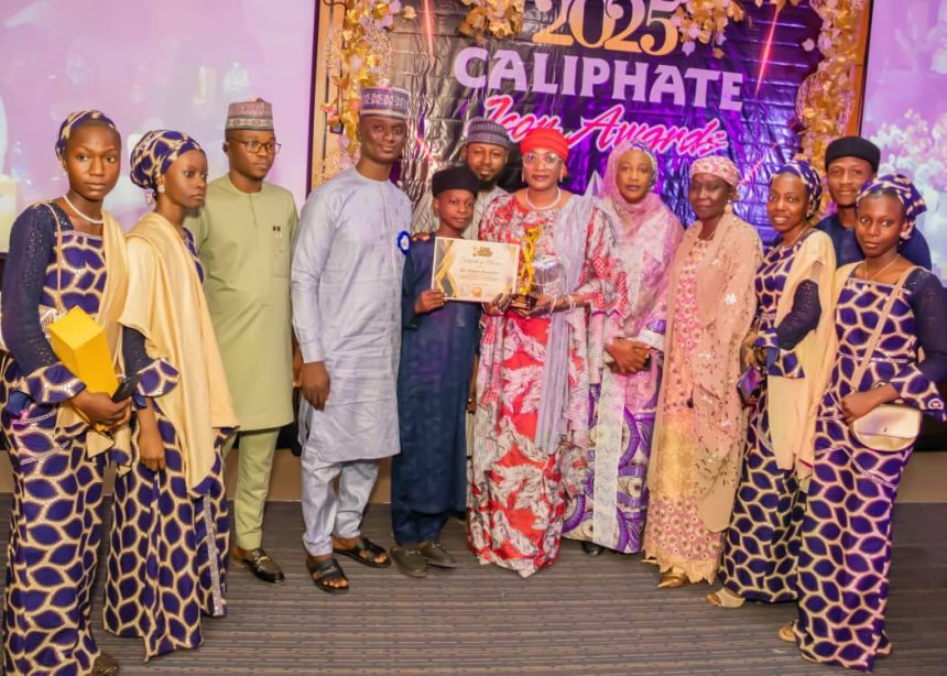 Caliphate Bar Chair, Rashidat Mohammed, Esq., Bags Outstanding Leadership Award
