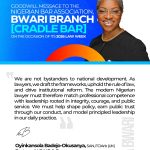 NBA Bwari Branch Hosts 2026 Law Week, Receives Goodwill Message from Oyinkansola Badejo-Okusanya, SAN
