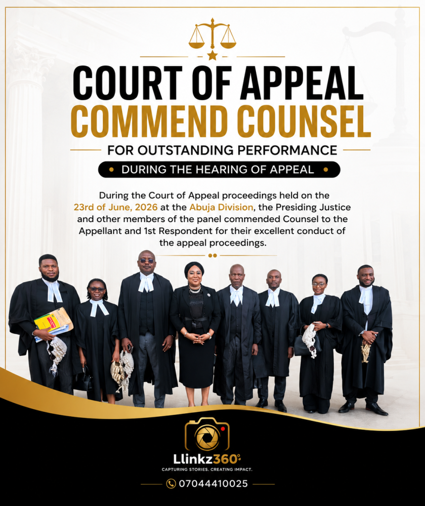 COURT OF APPEAL COMMENDS SENIOR ADVOCATES FOR SUCCESSFUL MENTORSHIP