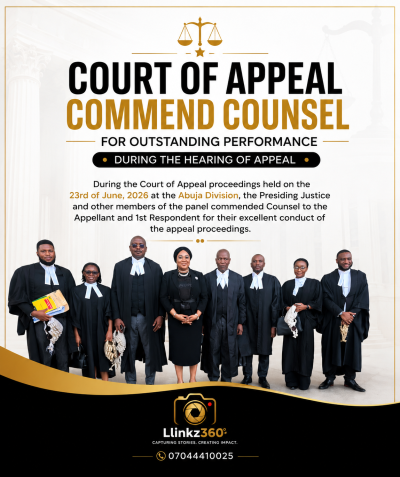COURT OF APPEAL COMMENDS SENIOR ADVOCATES FOR SUCCESSFUL MENTORSHIP