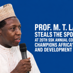 PROF. M. T. LADAN STEALS THE SPOTLIGHT AT 20TH SSK ANNUAL CONFERENCE, CHAMPIONS AFRICA'S TRADE AND DEVELOPMENT AGENDA