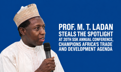 PROF. M. T. LADAN STEALS THE SPOTLIGHT AT 20TH SSK ANNUAL CONFERENCE, CHAMPIONS AFRICA'S TRADE AND DEVELOPMENT AGENDA