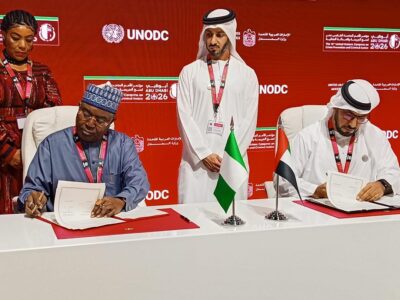 NDLEA, UAE Sign New Anti-Drug Cooperation Pact