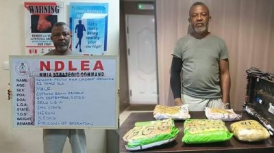 NDLEA Arrests Fugitive in 49.70kg Heroin Case