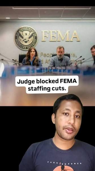 US Judge Rules FEMA Workforce Cuts Unlawful