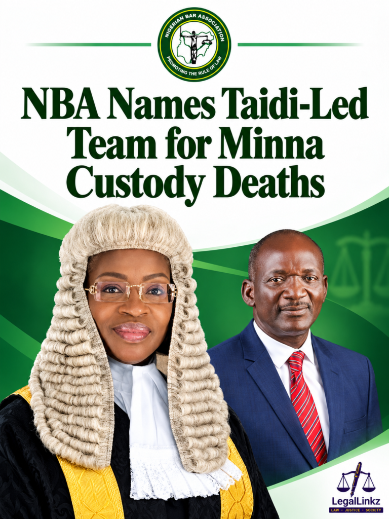 NBA Names Taidi-Led Team for Minna Custody Deaths