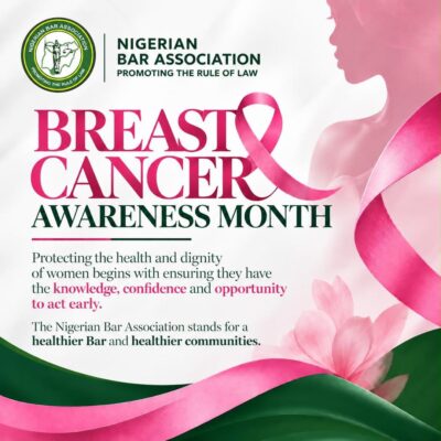 BREAST CANCER AWARENESS MONTH – OCTOBER 2026