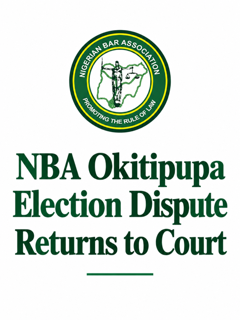 NBA Okitipupa Election Dispute Returns to Court