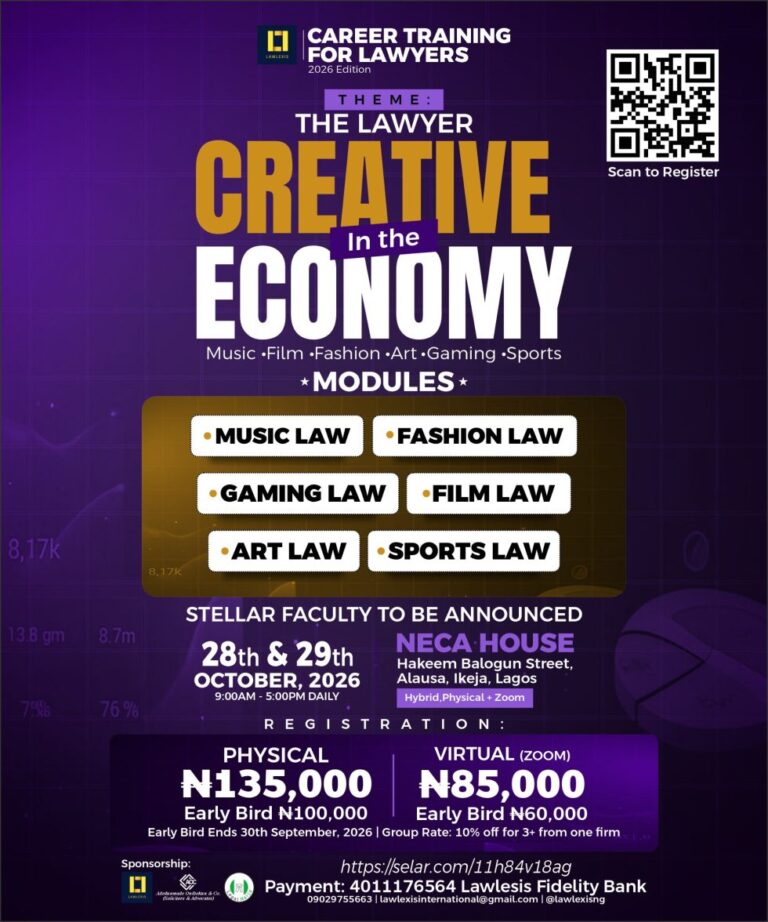 100 Young Lawyers Targeted for Creative-Economy Training