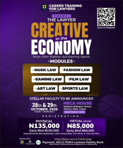100 Young Lawyers Targeted for Creative-Economy Training