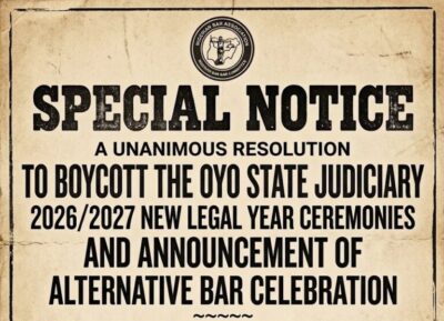 NBA Ibadan Boycotts Oyo Judiciary’s New Legal Year