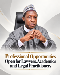 Professional Opportunities Open for Lawyers, Academics and Legal Practitioners