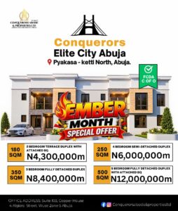 Own Land in Abuja From ₦4.3m as Conquerors Unveils Special Offer