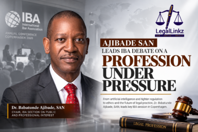 Ajibade SAN Leads IBA Debate on a Profession Under Pressure