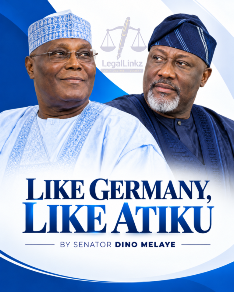 Like Germany, Like Atiku Dino Melaye