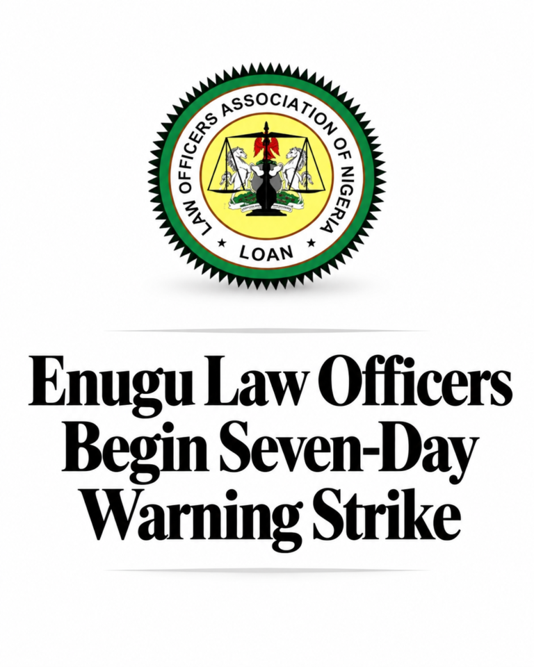 Enugu Law Officers Begin Seven-Day Warning Strike