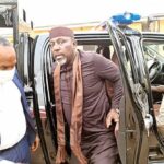 Former Imo governor Rochas Okorocha, questioned in an alleged forgery investigation.