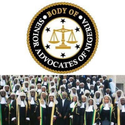 A silk gown and wig illustrating Senior Advocate professional standards.